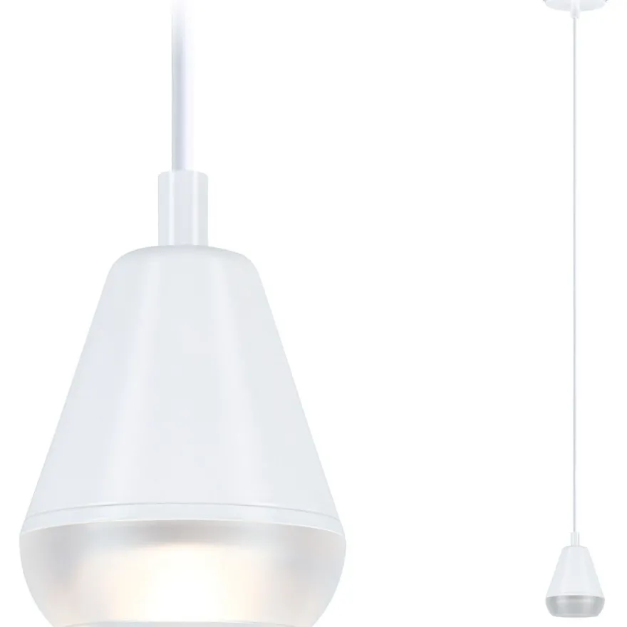 Riippuvalaisin Paulmann Luia Ø78mm GU10 max. 10W IP44 satiinikupu