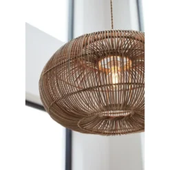 Riippuvalaisin PR Home Zuri, Ø61cm, rottinki