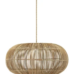Riippuvalaisin PR Home Zuri, Ø61cm, rottinki