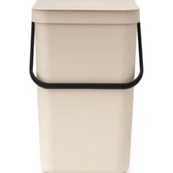 Roska-astia 25 L Brabantia Sort & Go, pehmeä beige