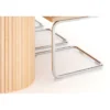 Ruokailuryhmä Kopparbo, 200cm, 6 Build-tuolia, ruskea (01710)