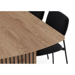 Ruokailuryhmä Richeto, 240cm, 6 tuolia, ruskea, eri tuolivaihtoehtoja (RR240)