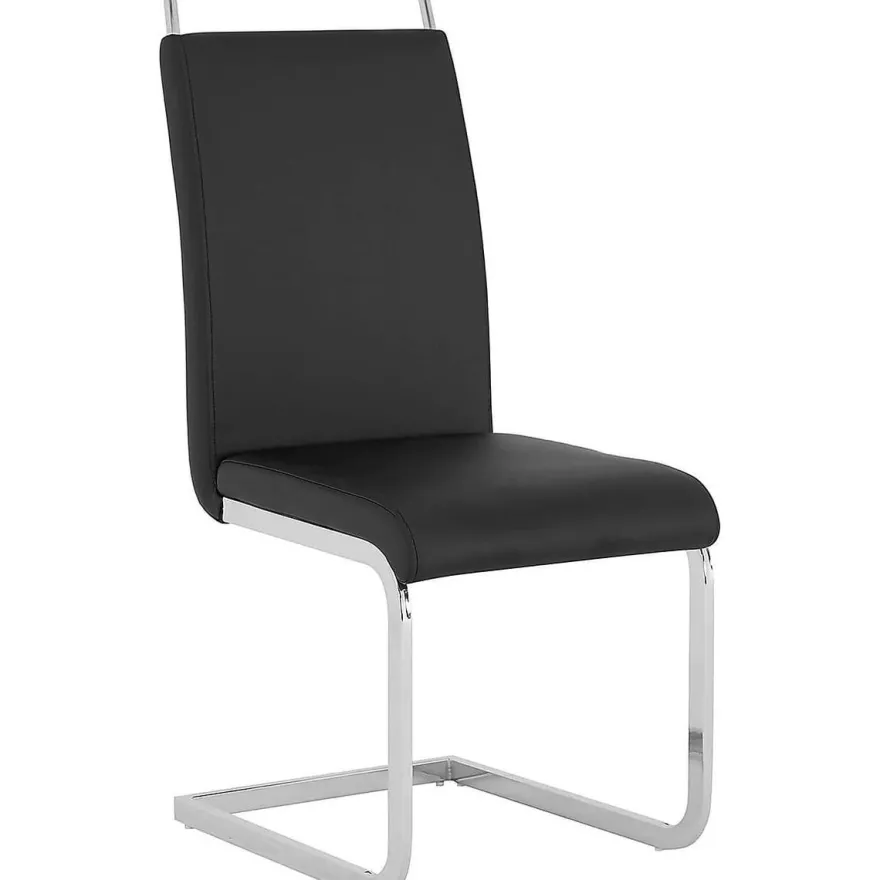 Ruokailuryhmä Scandinavian Choice Cesi 140cm 140 6 Isoda tuolia valkoinen/musta