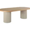 Ruokapöytä House Nordic Solva, 220x100cm, beige/ruskea