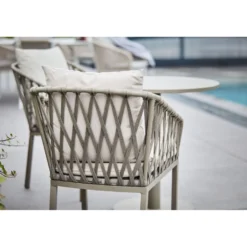 Ruokatuoli Hillerstorp Jet Set, beige 2kpl/pkt