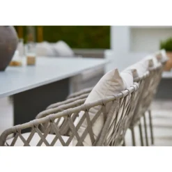 Ruokatuoli Hillerstorp Jet Set, beige 2kpl/pkt