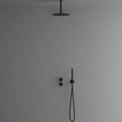 Sadesuihkusetti Scandtap Harmonized 2z Black, piiloasennettava, musta