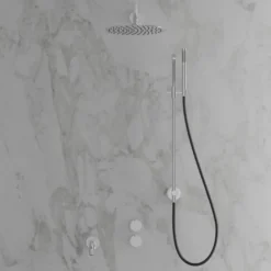 Sadesuihkusetti Scandtap Harmonized 6x, termostaattihanalla, eri värejä