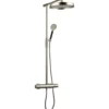 Sadesuihkusetti Tapwell ARM300 Brushed Nickel, termostaattihanalla, suihkupää ⌀319mm, harjattu nikkeli