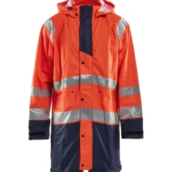 Sadetakki Blåkläder 4324 Highvis, huomio-oranssi/sininen