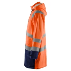Sadetakki Blåkläder 4324 Highvis, huomio-oranssi/sininen