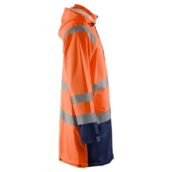 Sadetakki Blåkläder 4324 Highvis, huomio-oranssi/sininen