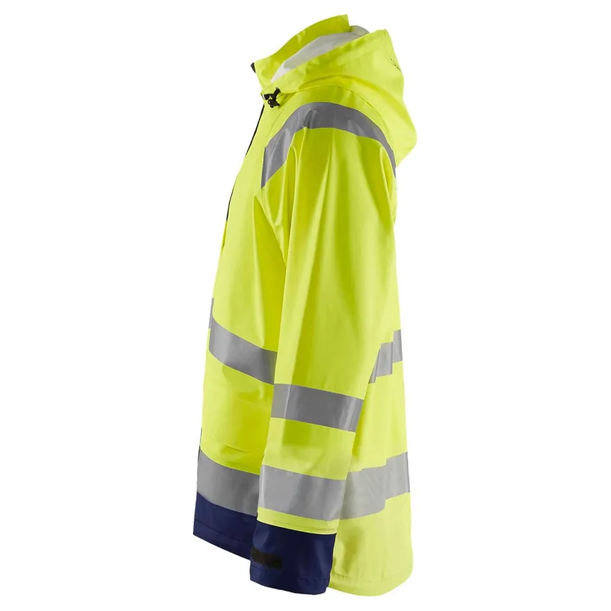 Sadetakki Blåkläder 4323 Highvis, huomiokeltainen/sininen