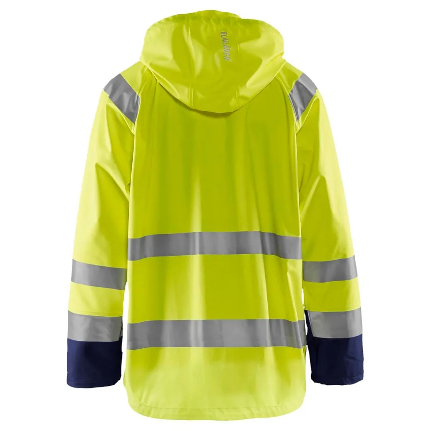 Sadetakki Blåkläder 4323 Highvis, huomiokeltainen/sininen