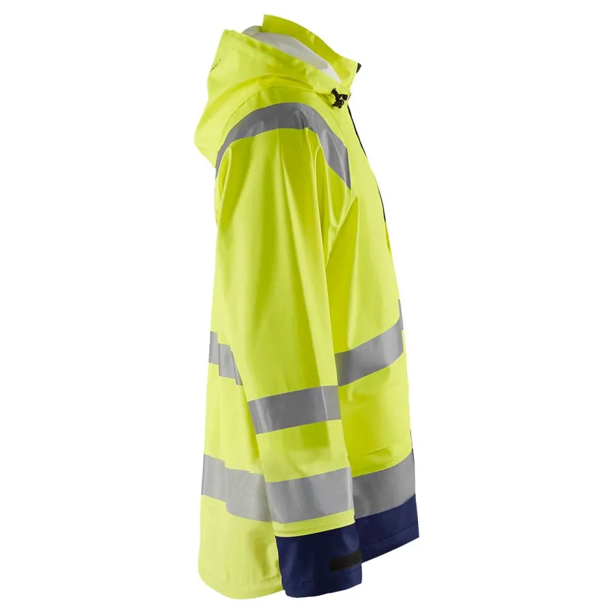 Sadetakki Blåkläder 4323 Highvis, huomiokeltainen/sininen