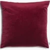 Samettityyny Lennol Adria, 45x45cm, punainen