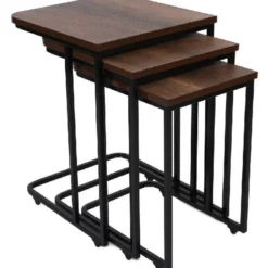 Sarjapöytä kolmiosainen Linento Furniture Ce Metal Zigon 9401, eri värejä