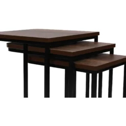 Sarjapöytä kolmiosainen Linento Furniture Ce Metal Zigon 9401, eri värejä