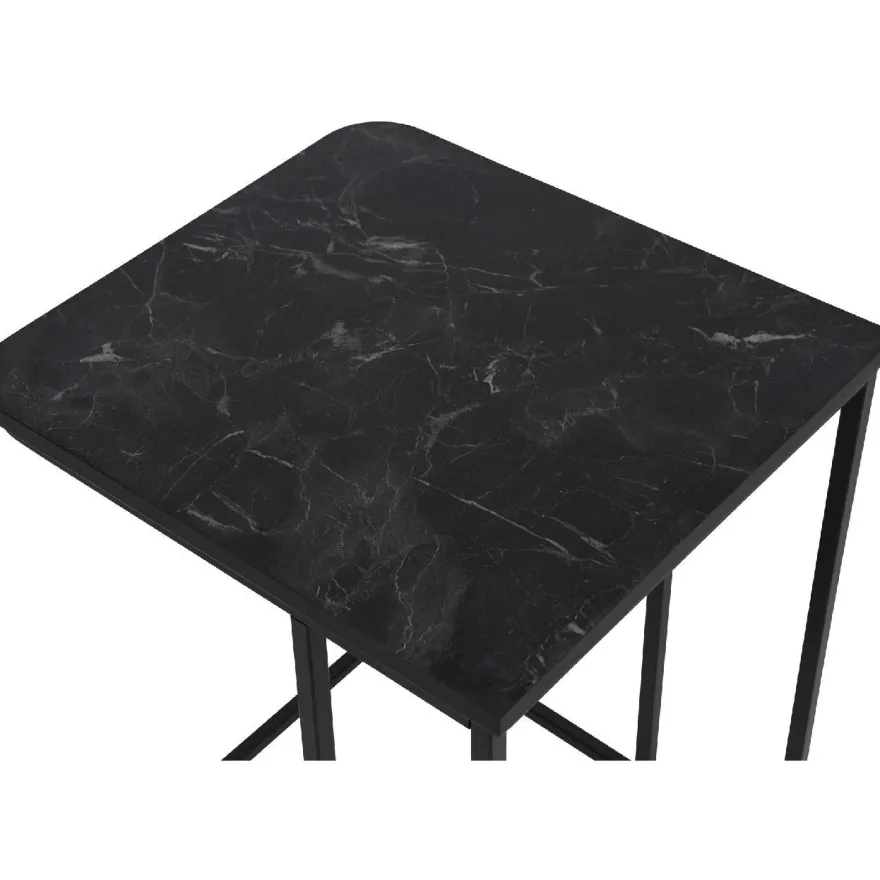Sarjapöytä kolmiosainen Linento Furniture Ce Metal Zigon 9401, eri värejä