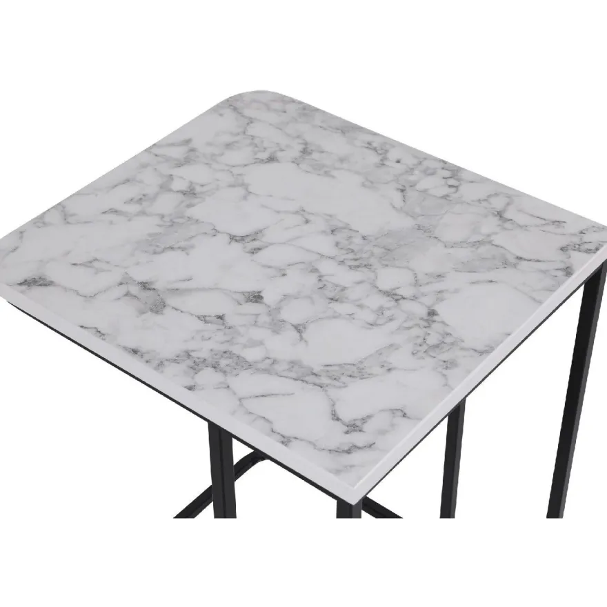 Sarjapöytä kolmiosainen Linento Furniture Ce Metal Zigon 9401, eri värejä