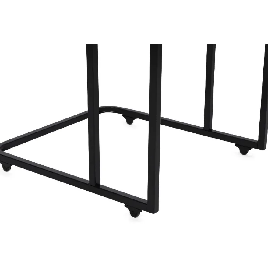 Sarjapöytä kolmiosainen Linento Furniture Ce Metal Zigon 9401, eri värejä
