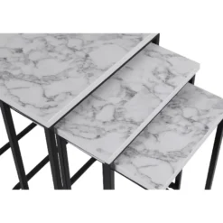 Sarjapöytä kolmiosainen Linento Furniture Ce Metal Zigon 9401, eri värejä