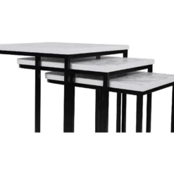 Sarjapöytä kolmiosainen Linento Furniture Ce Metal Zigon 9401, eri värejä