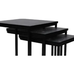 Sarjapöytä kolmiosainen Linento Furniture Ce Metal Zigon 9401, eri värejä
