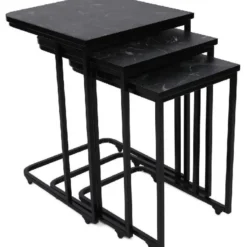 Sarjapöytä kolmiosainen Linento Furniture Ce Metal Zigon 9401, eri värejä
