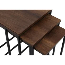 Sarjapöytä kolmiosainen Linento Furniture Ce Metal Zigon 9401, eri värejä