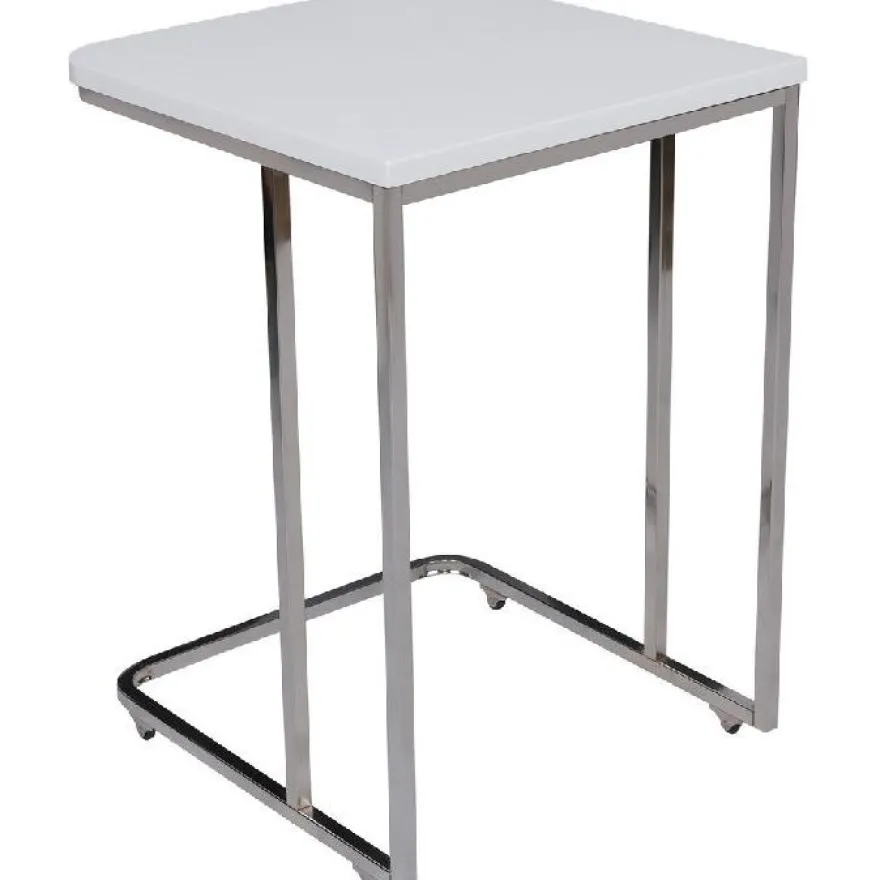 Sarjapöytä kolmiosainen Linento Furniture Ce Metal Zigon 9405 valkoinen