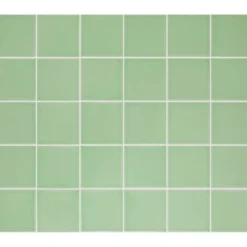 Seinälaatta Pukkila Urban Atelier Verde Aqua, kiiltävä, sileä, 100x100mm