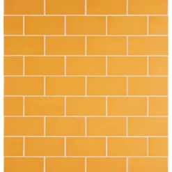 Seinälaatta Pukkila Urban Atelier Tangerina, kiiltävä, sileä, 140x70mm