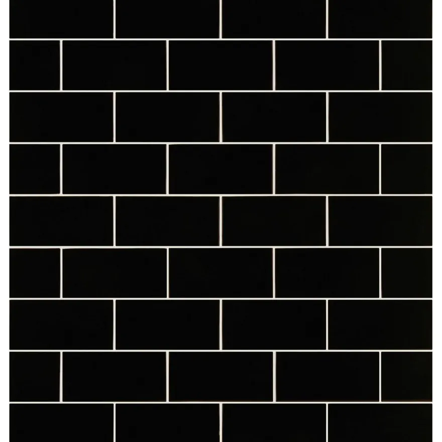 Seinälaatta Pukkila Urban Atelier Preto, kiiltävä, sileä, 140x70mm