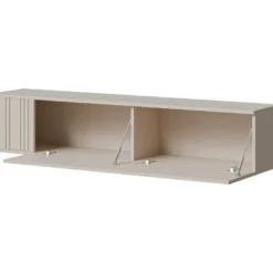 Seinään kiinnitettävä TV-taso Nomla PHILIPPE 150, leveys 150cm, beige