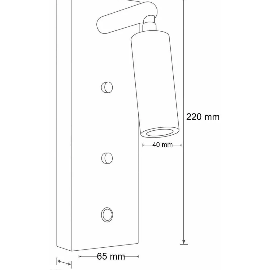 Seinävalaisin Linento Lighting Klein 22cm