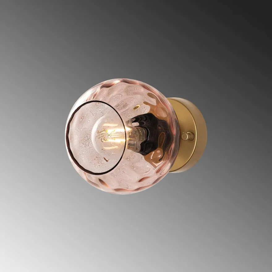 Seinävalaisin Linento Lighting Benek, Ø15cm, E27, eri värejä