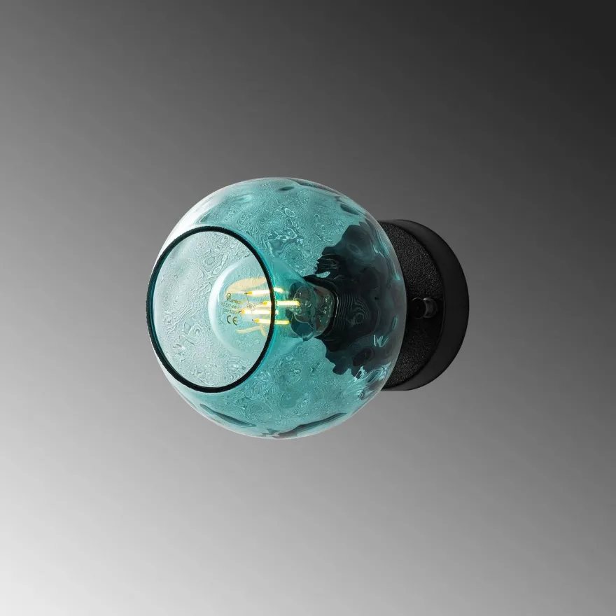 Seinävalaisin Linento Lighting Benek, Ø15cm, E27, eri värejä
