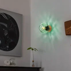 Seinävalaisin Linento Lighting Benek, Ø15cm, E27, eri värejä