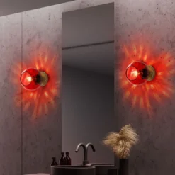 Seinävalaisin Linento Lighting Benek, Ø15cm, E27, eri värejä