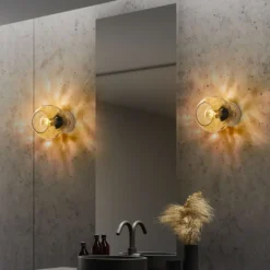 Seinävalaisin Linento Lighting Benek, Ø15cm, E27, eri värejä