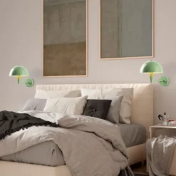 Seinävalaisin Linento Lighting Togg 2, Ø20cm, E14, eri värejä