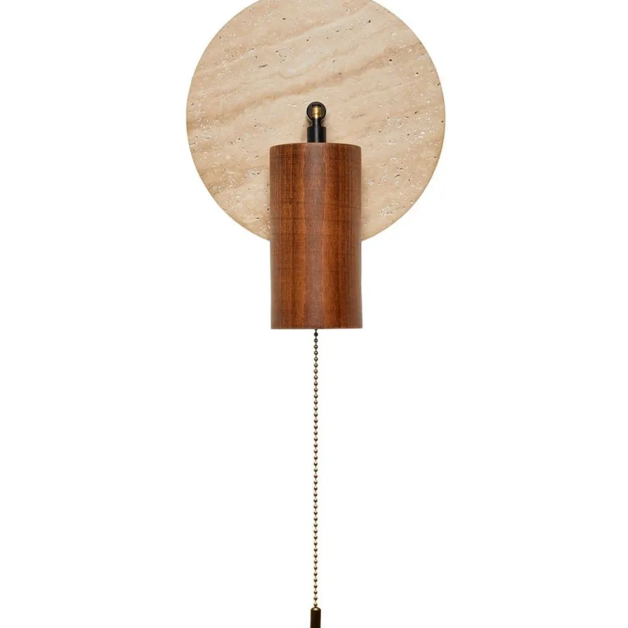 Seinävalaisin Linento Lighting App beige/saksanpähkinä