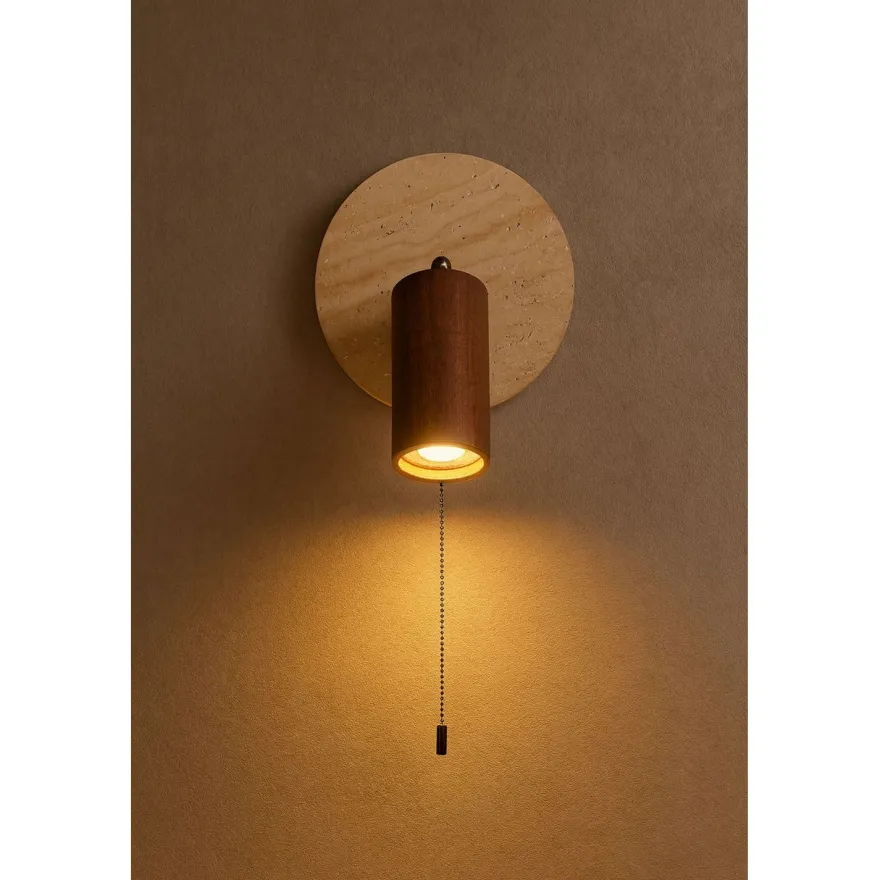 Seinävalaisin Linento Lighting App beige/saksanpähkinä