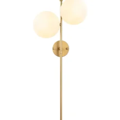Seinävalaisin Linento Lighting Fazli, 2-osainen, kulta