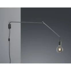 Seinävalaisin Trio Line, E27, mattamusta