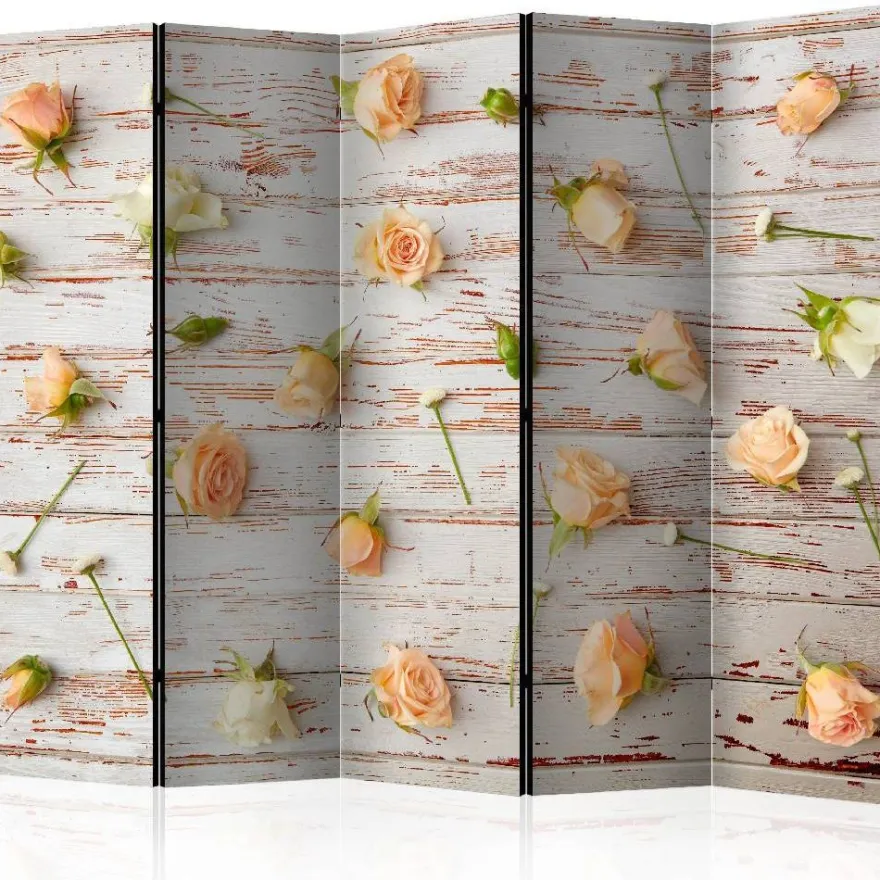 Sermi Artgeist Wood & Roses II, 225x172cm