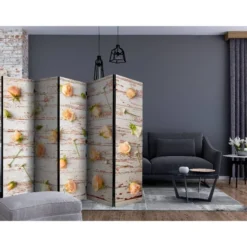 Sermi Artgeist Wood & Roses II, 225x172cm