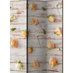 Sermi Artgeist Wood & Roses, 135x172cm
