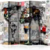 Sermi Artgeist World map - Banksy, 225x172cm